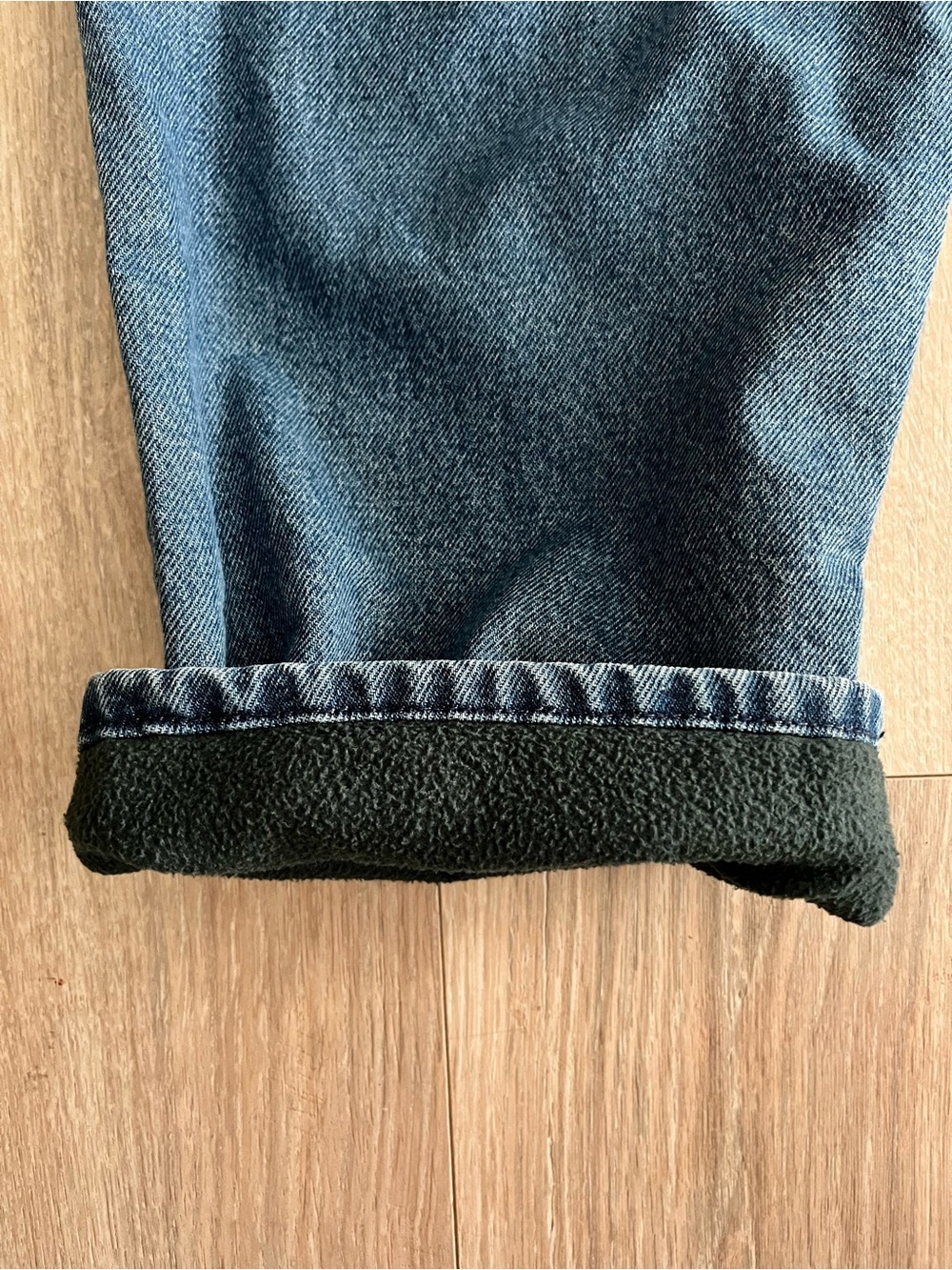 NWT L.L. Bean Men’s Relaxed Fit Fleeced Lined Jeans - Size 36 x 30 - Picture 10 of 10